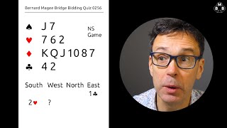 BMB BIDDING QUIZ 0256 QUESTION