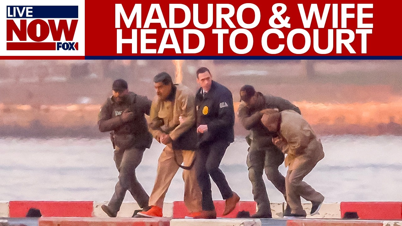 WATCH: Maduro heads to NYC courtroom