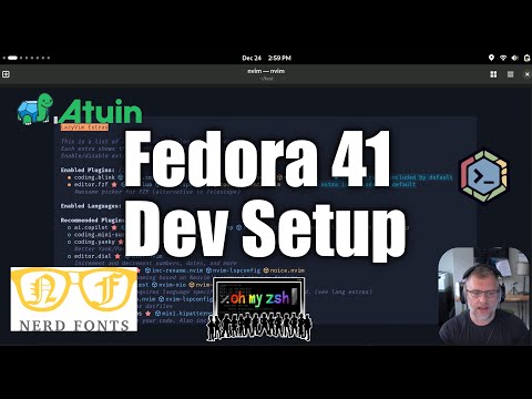 Boost Linux Productivity – Fedora 41 Minimal Setup with Zsh, LazyVim, Zellij & Atuin