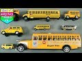 Learning School Buses For Kids Kindergarten Videos