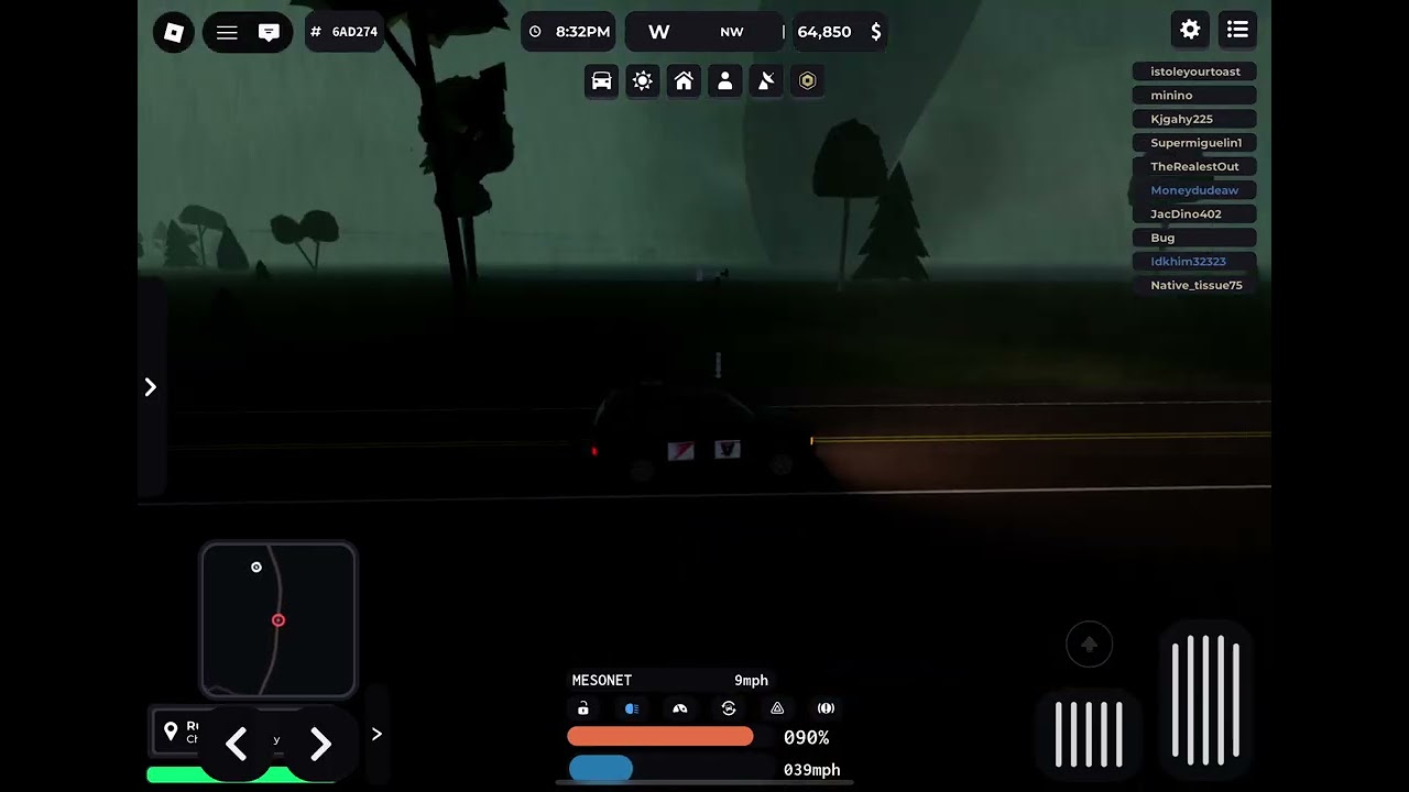 getting my first probe intercept #roblox #twisted