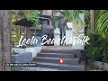 Leela Beach 4K Walk Virtual Tour - Haad Rin, Koh Phangan, Surat Thani Thailand Sunset Walk