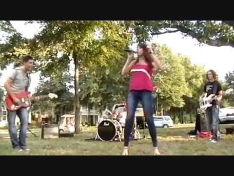 ♫ Christina Langston Band ♫ HIT ME WITH YOUR BEST SHOT ♫ PAT BENATAR ♫ 8/18/14 ♫