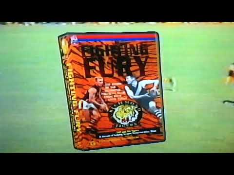 VHS promo AFL fighting fury the history of Richmond 1999