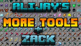 Alijay ft Zack: Minecraft MORE TOOLS ADD ON! Ep 1
