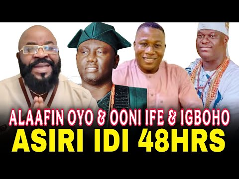 FINALLY!! AARE ALMAROOF JADE SORO ASIRI LAARIN ALAAFIN OYO, OONI IFE ATI OLOYE SUNDAY IGBOHO 