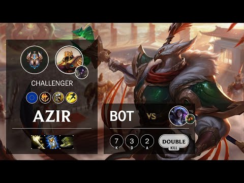 Azir Bot vs Kai'Sa - EUNE Challenger Patch 10.14