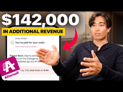 How I Made an Extra $142,000 With This Post Purchase Upsell Strategy (Aftersell Tutorial)