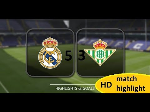 Real Madrid vs Real Betis 5 3 All goals & Highlights 18 02 2018 HD