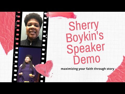 Promotional video thumbnail 1 for Sherry Boykin Inspirational Storyteller