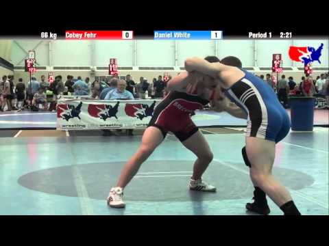 Cobey Fehr vs. Daniel White at 2013 ASICS University Nationals - FS