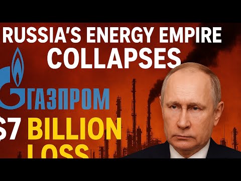 Russia’s Energy Empire Collapses | Gazprom’s $7 Billion Loss & Putin’s Regime in Crisis