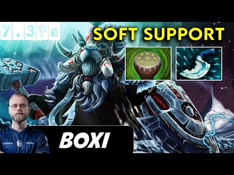 Boxi Tusk Soft Support - Dota 2 Patch 7.39e Pro Player Gameplay