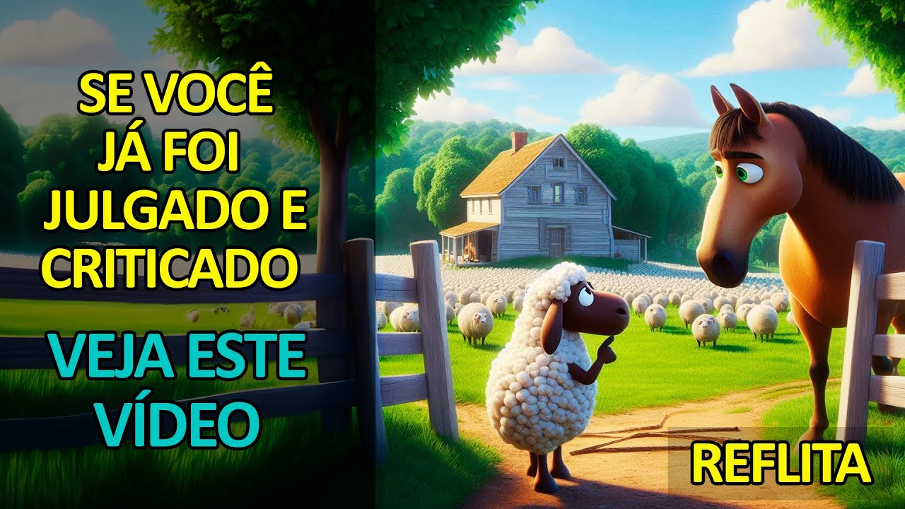NÃO JULGUE PARA NÃO SER JULGADO – A OVELHA QUE SÓ SABIA JULGAS OS OUTROS