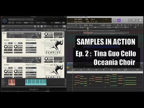 "Samples In Action" Ep. 2 - Tina Guo Cello & Ocenia Choir