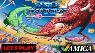 LET'S PLAY: SPACE HARRIER (AMIGA - With Commentary)