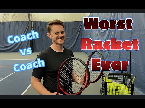 Wilson Clash....World's worst tennis racket?? | Coach vs Coach tennis review