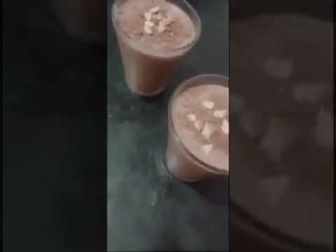 Chocolate milkshake🍫