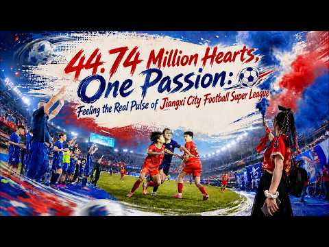 44.74 million hearts, one passion: Feeling the real pulse of Jiangxi football