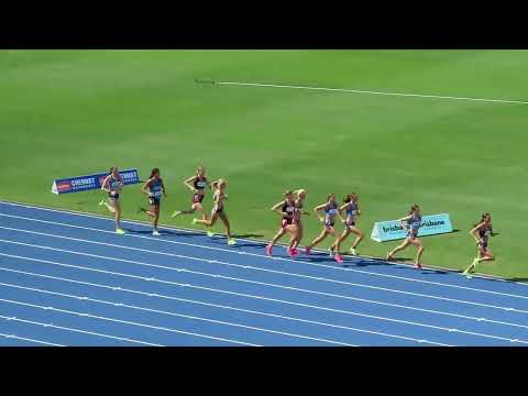 T/F2. 1500m U17 Women, Australian Junior Championships, QSAC 16 April 2023