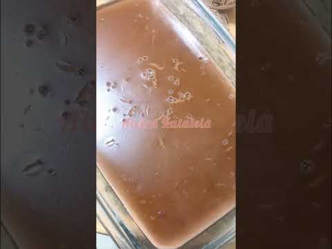 Pudín de chocolate 🍫 con dos ingredientes #facil #recetas #pudin #chocolate