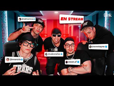 SEVEN KAYNE, ASAN, CARRE, NANO and MELIAN RECORD A TRACK ON STREAM