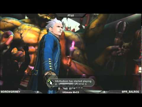 [5-14-12]UMvC3 PR Balrog Vs. DrewGrimey FT10 (Set 1)