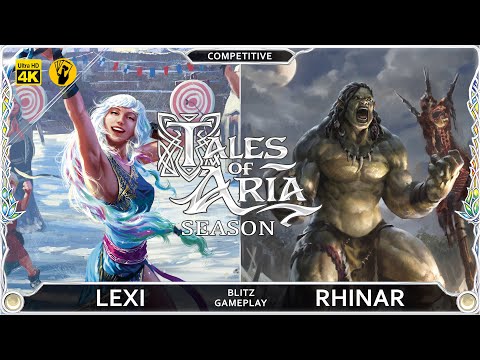 Winter Hunt! Lexi vs Rhinar. Competitive decks - Flesh and Blood TCG