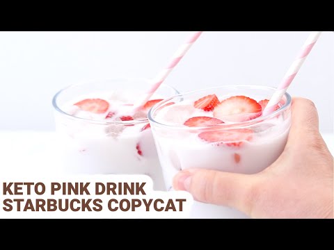 Keto Pink Drink (Starbucks CopyCat)