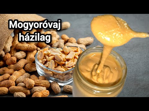 Mogyoróvaj házilag.