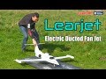 learjet electric ducted fan radio controlled jet