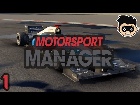 Motorsport Manager | episode 1 - SETTING UP | Custom Team - Motorsport Manager Let's Play