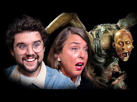 Showing Our Moms A Horror Game