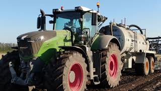 【fendt1050】joskin konfort2 mavic2 zoom2019 10 19 デントコーン　スラリー散布