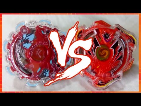 Kerbeus Wing Fusion VS Valkyrie Spread Survive - BATALHA BEYBLADE BURST!!