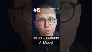 Training vs. Using the AI Model