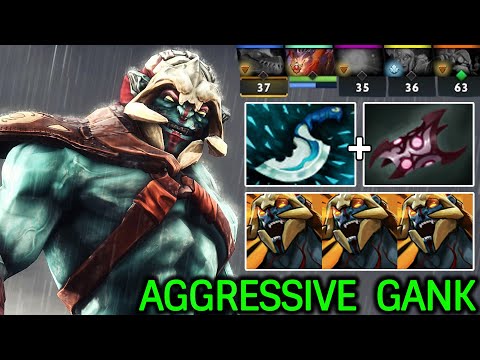Aggressive Mid Huskar –NONSTOP Ganking with Blink Build Dota 2