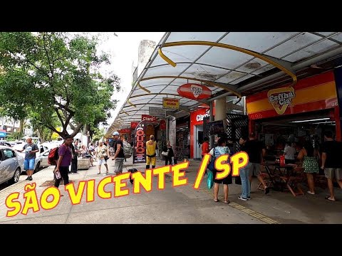 SÃO VICENTE / SP - Downtown, shops and commercial streets - 01/21/2026