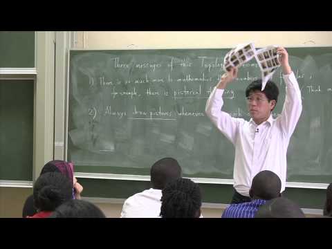 Topology & Geometry - LECTURE 01 Part 02/02 - by Dr Tadashi Tokieda