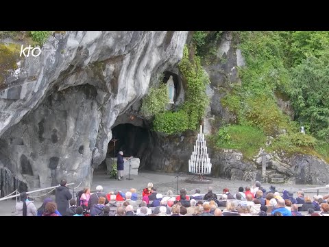 Chapelet du 14 mai 2023 à Lourdes