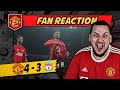 CRAZY REACTION! Man Utd 4-3 Liverpool GOALS United Fan Reacts FA CUP GLORY