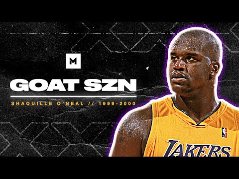 Shaquille O'Neal 99-00 Season Highlights - Most Dominant Ever! | GOAT SZN