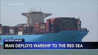 Iran deploys warship to Red Sea