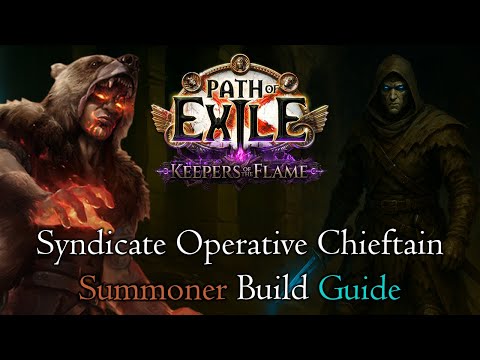 Syndicate Operatives Are Back!! | 50mil DPS Chieftain Summoner Build Overview | PoE 3.27