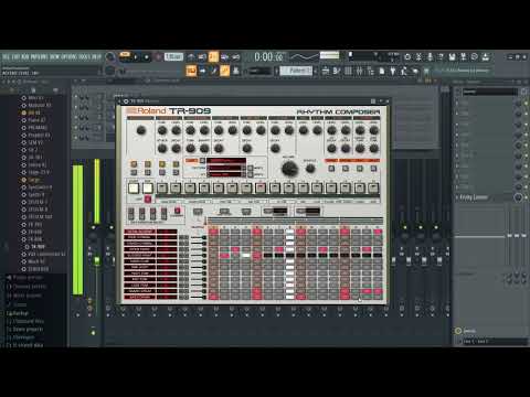 playing around with the Roland Cloud TR-909