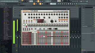 Video thumbnail for playing around with the Roland Cloud TR-909 by Decked