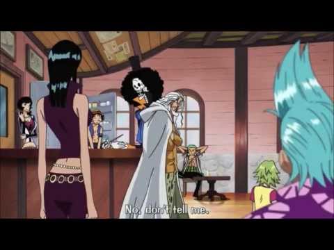 One Piece - Nico Robin tries to get Rayleigh to tell her about the Will of D and the Void Century