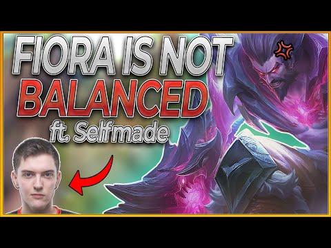 FIORA IS REALLY NOT BALANCED AGAINST TRYNDAMERE - RANGERZX - League of Legends