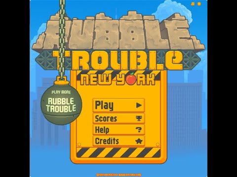 Rubble trouble  New York flash game play