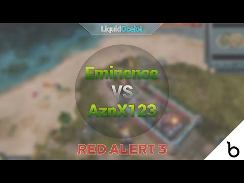 CNC Red Alert 3 ShoutCast Eminence(E) vs AznX123(S) at infinity isle Full hd720p Widescreen